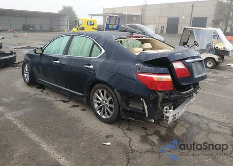 2012 Lexus Ls 460 из США, поврежденный, VIN JTHBL5EFXC5111722